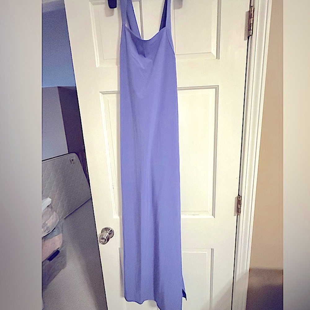 NWT Athleta Lavender Maxi Dress - Picture 3 of 9